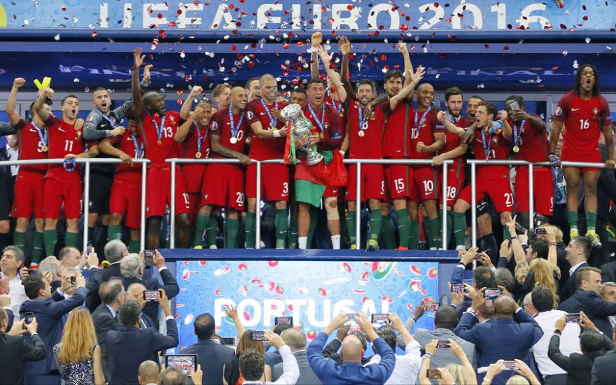 Сборная Португалии стала чемпионом Европы.