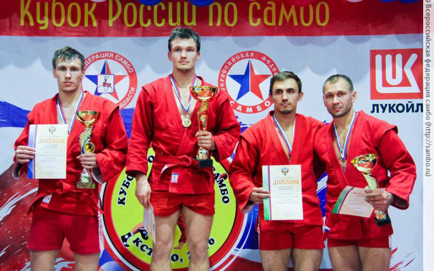 Зауральский самбист завоевал бронзу на кубке России