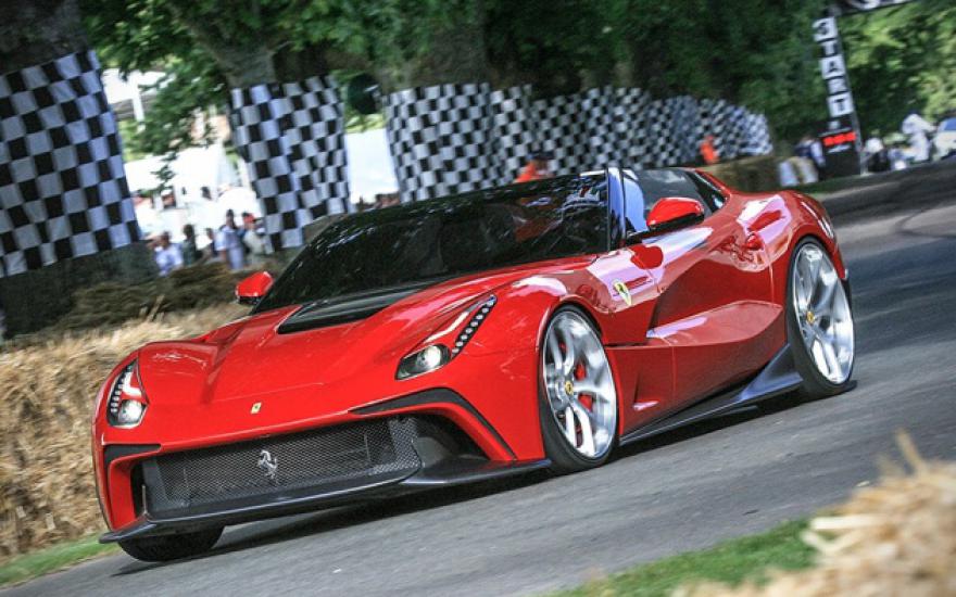  На Сицилии представили уникальную модель Ferrari