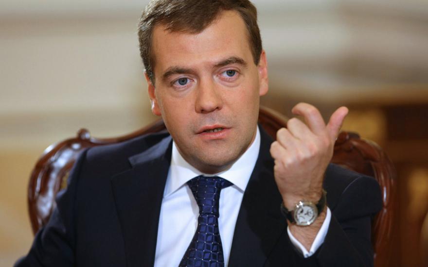 Антикризисный план правительства подписан Дмитрием Медведевым