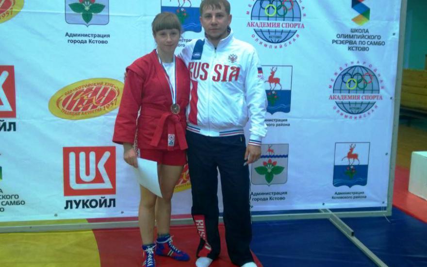Курганская самбистка стала бронзовой призеркой студенческого чемпионата России
