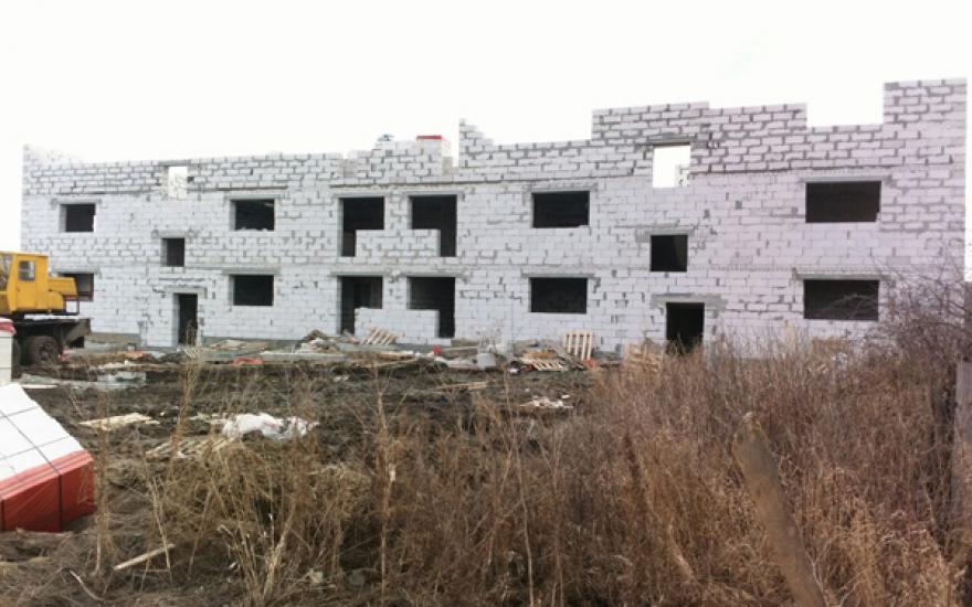 В Каргаполье начали устранять недочеты в строящемся доме для детей-сирот. За ситуацией следит ОНФ