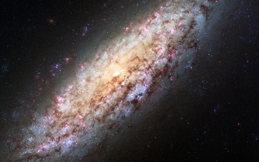 Телескоп «Хаббл» сфотографировал галактику-одиночку