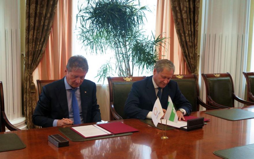 Зауралье подписало соглашение о сотрудничестве с Уральской горно-металлургической компанией