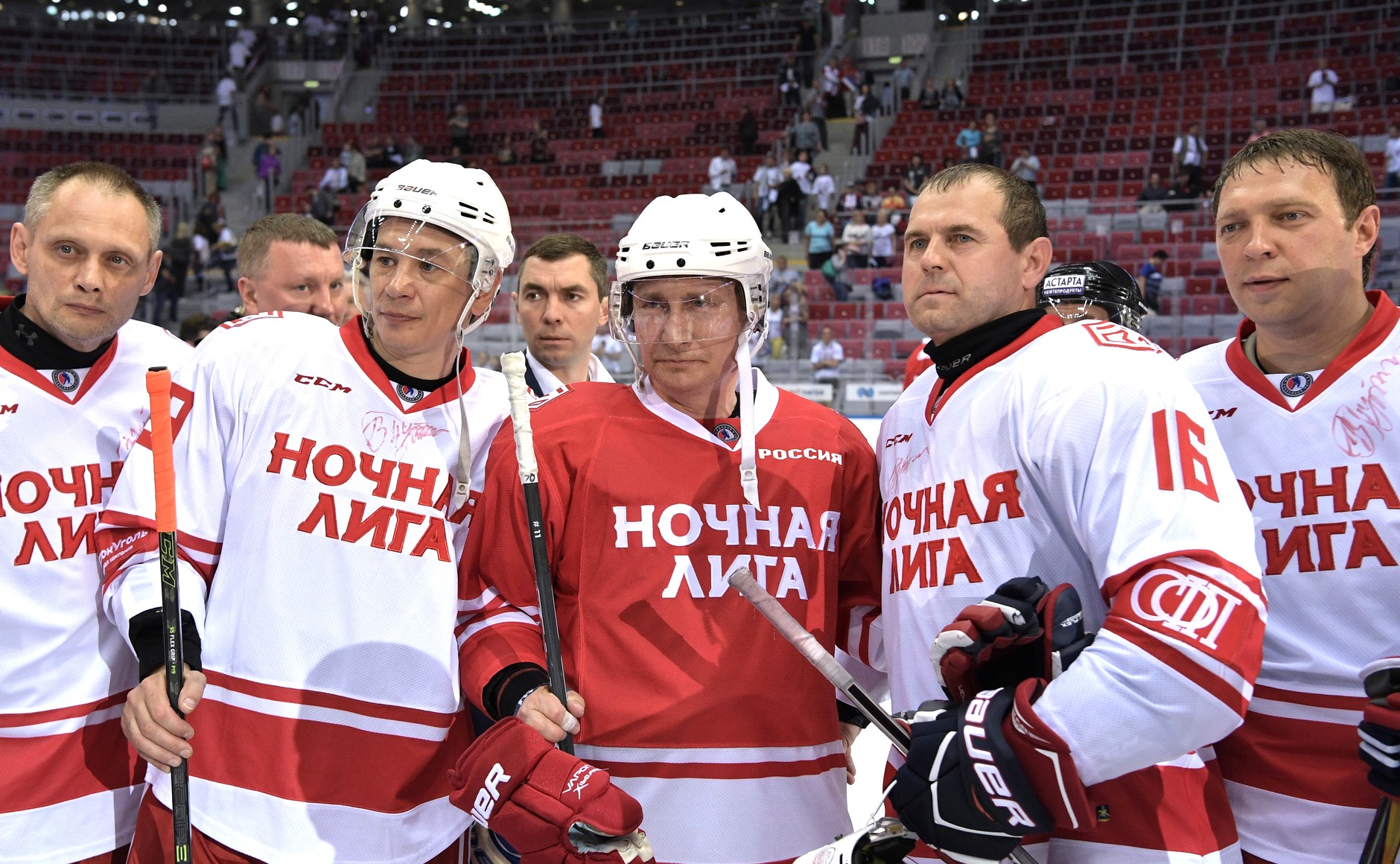 Президентская команда. Ночная хоккейная лига команда Путина. Ночная лига.