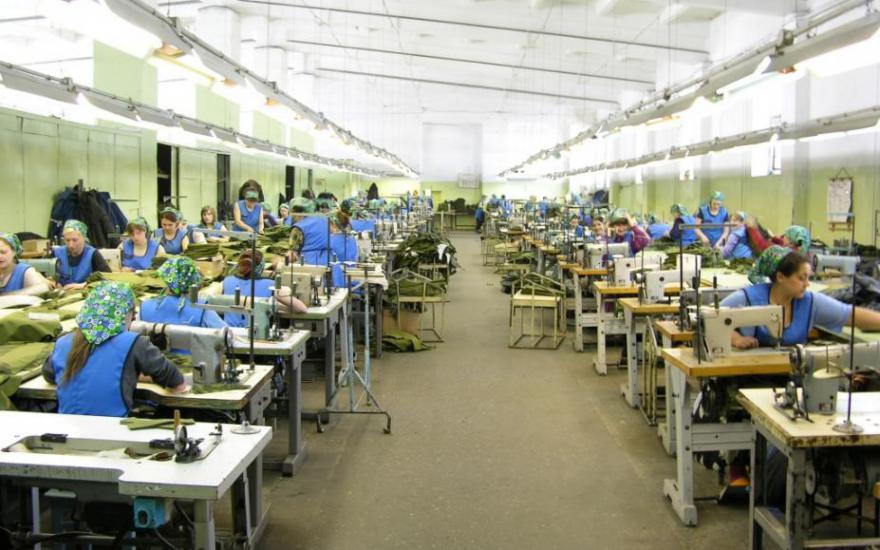 В курганской колонии открыли швейное производство