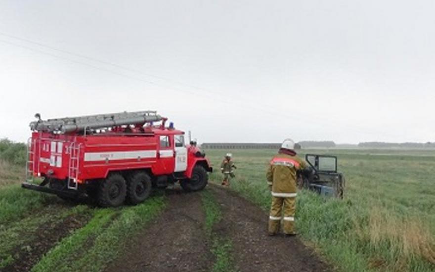 В Зауралье в ДТП погиб водитель трактора