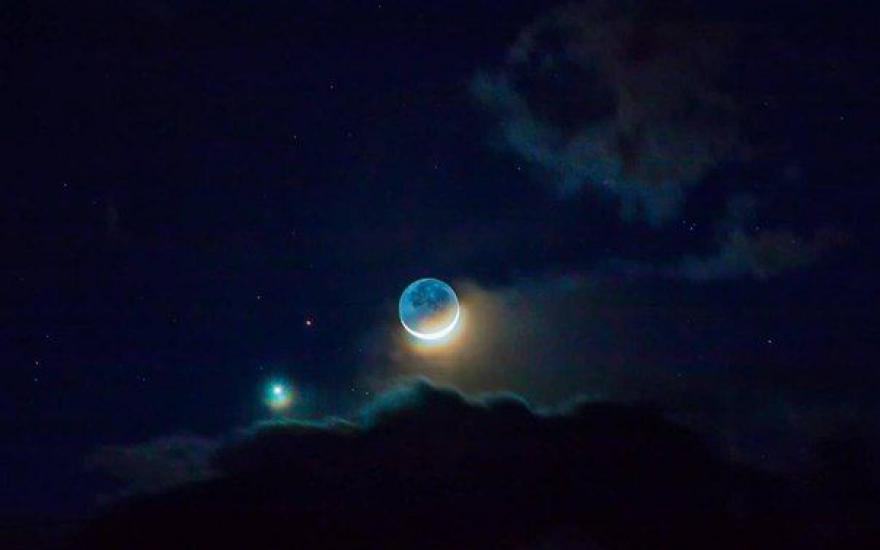 Луна в соединении с черной луной