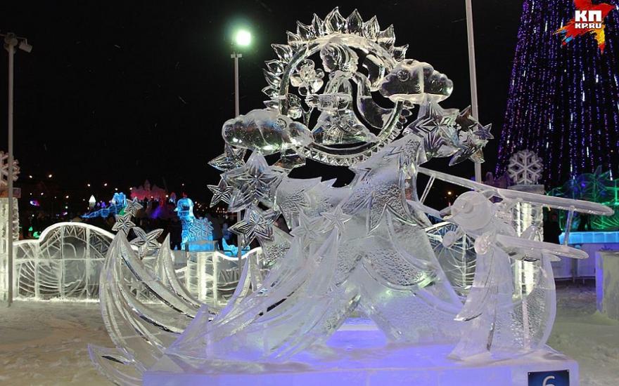 Курганцы завоевали приз капитанов в Кубке России по снежной и ледовой скульптуре «Зимний вернисаж»
