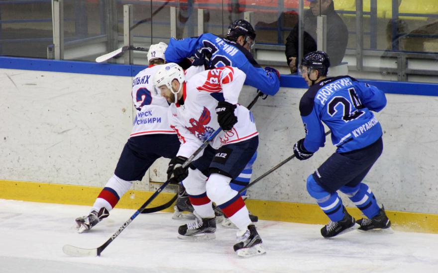 Курганские хоккеисты в первом раунде плей-офф встретятся с красноярским «Соколом»