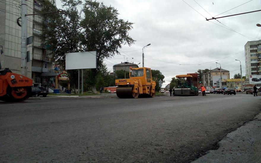 В Кургане ремонт улицы Коли Мяготина закончат 24 июля.