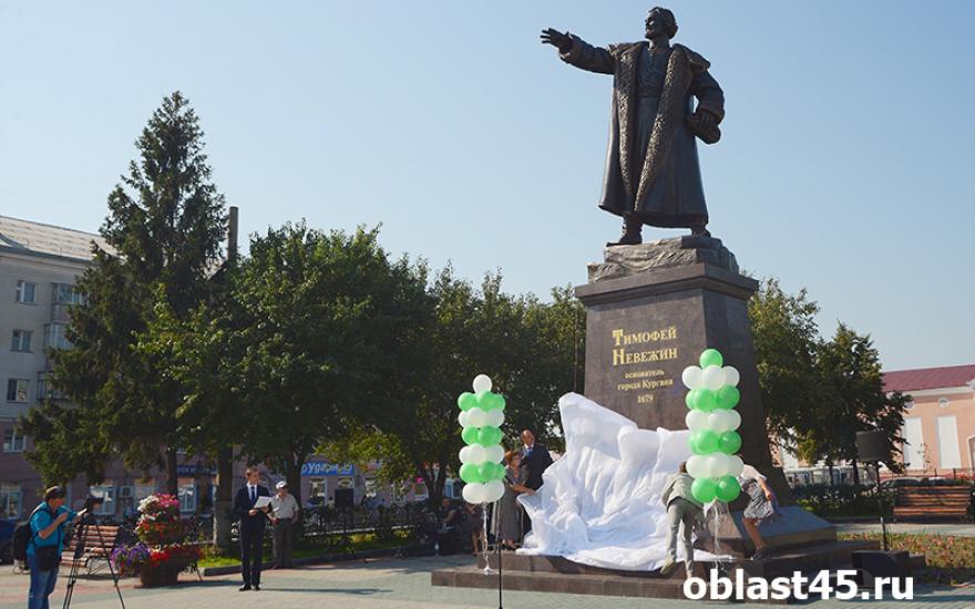 «Невежин был казаком!»: на открытии памятника рассказали, каким был основатель Кургана.