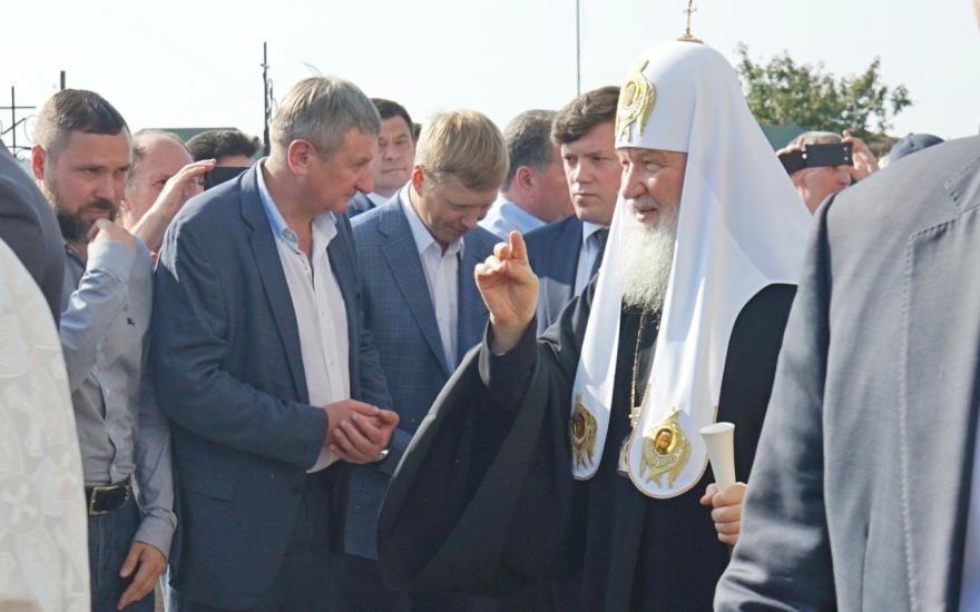 Святейший Патриарх Московский и всея Руси Кирилл работает в Зауралье