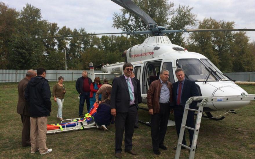 Зауральских пациентов будет перевозить новый вертолет