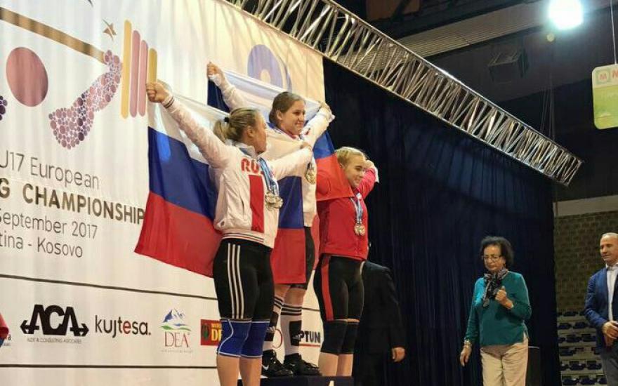 Зауральская тяжелоатлетка завоевала серебро первенства Европы
