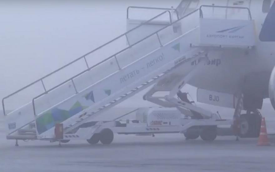Туман задержал рейс до Москвы на сутки