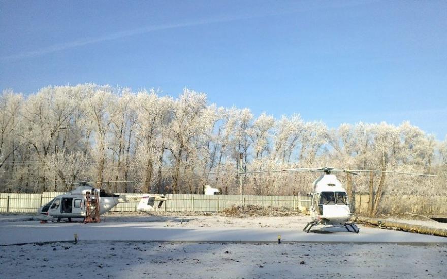 В Курганскую область поступил второй вертолет санитарной авиации