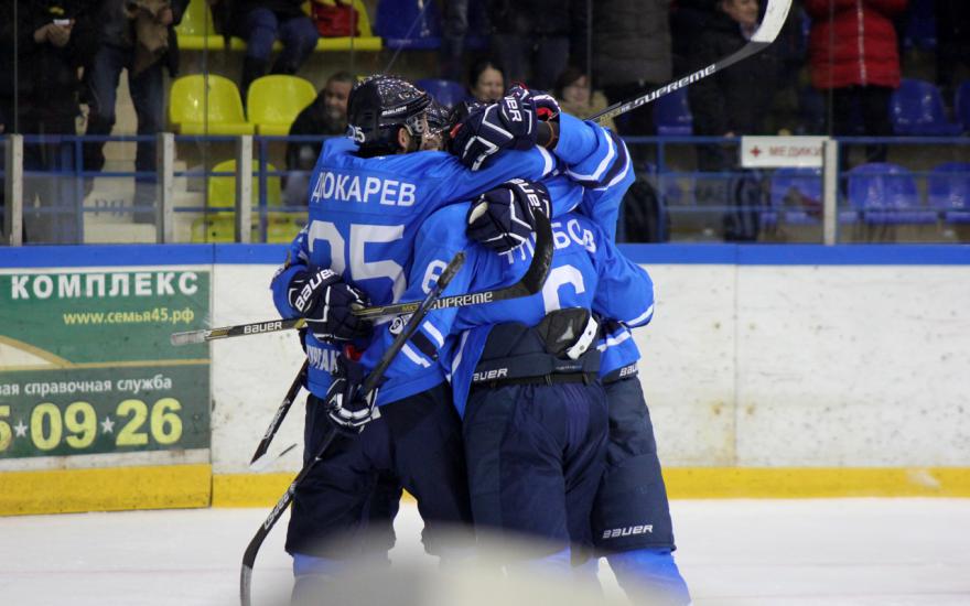 Хоккейный клуб «Зауралье» вышел на 3 место в чемпионате высшей хоккейной лиги