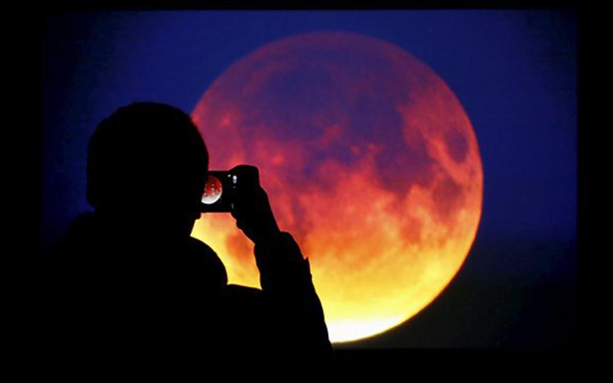 «Голубая луна» станет красной: впервые за 150 лет землян ждёт суперлуние и затмение в один день