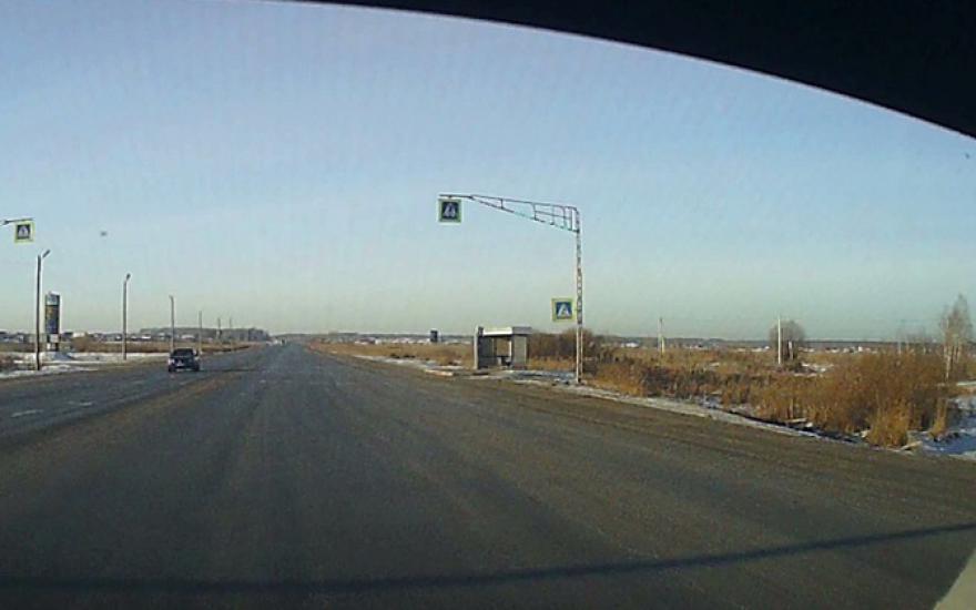 В Зауралье пропадают знаки на дорогах.