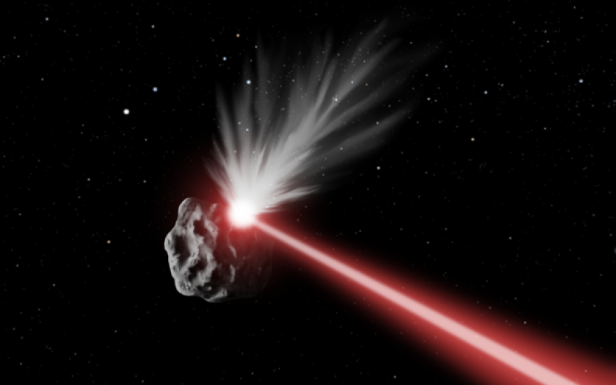 Российские ученые потренировались уничтожать опасные астероиды лазером
