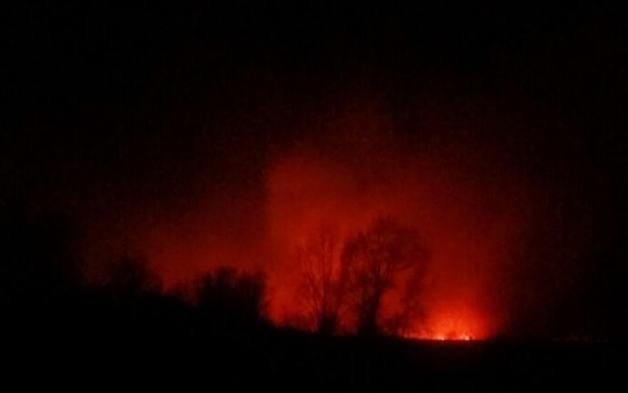 Пожарные Курганской области спасли деревню от огня