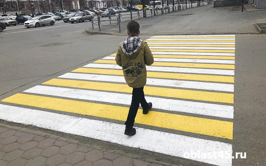В Зауралье на благоустройство пешеходных переходов возле школ потратят более 80 млн рублей