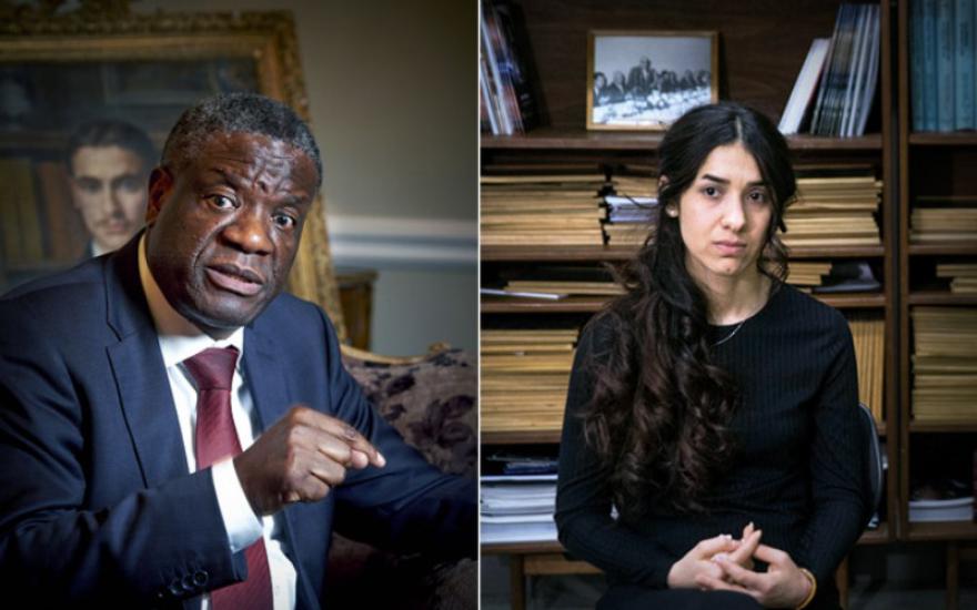 Хирург и бывшая пленница получили Нобелевскую премию мира