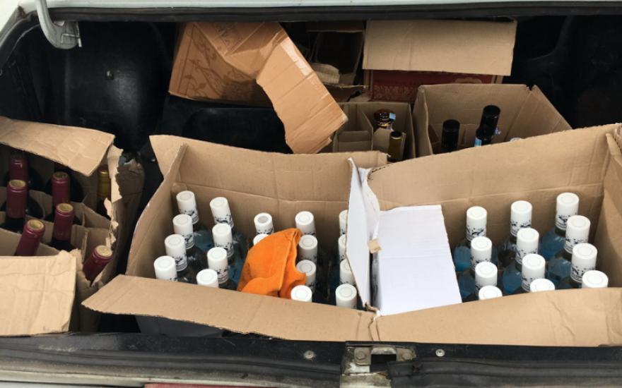 В Зауралье изъяли более 400 литров алкоголя