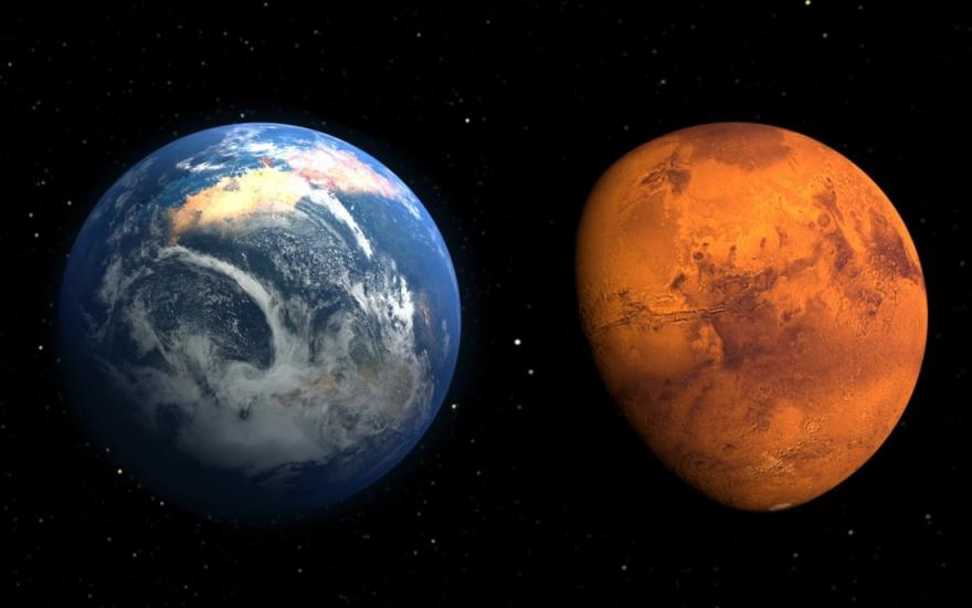 Ученые заявили о возможности жизни на Марсе
