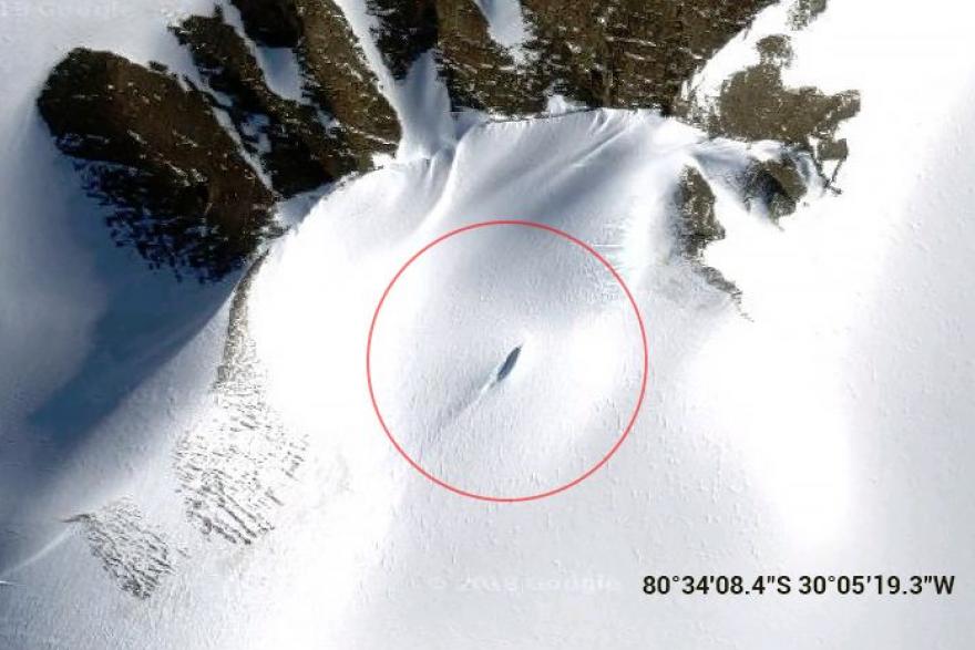 Следы крушения НЛО нашли в Антарктиде: «был взрыв»