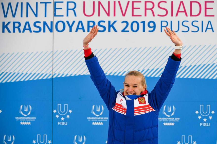 Вяткина завоевала четвертую медаль на зимней Универсиаде