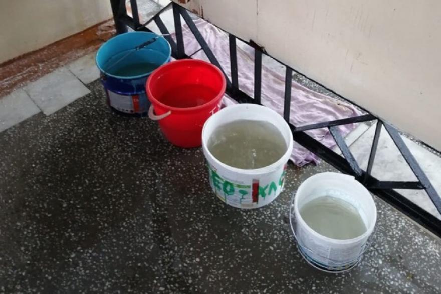 В Курганской области школу топит талыми водами