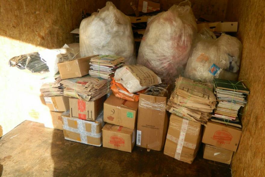 Курганцы отправили тонну макулатуры на переработку 