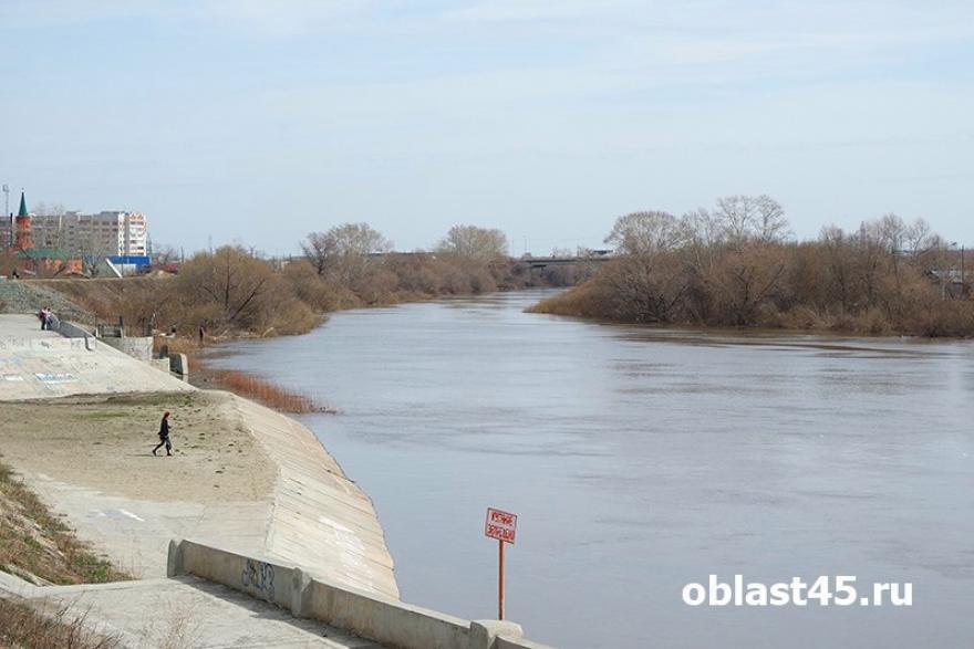 Уровень воды в реке Тобол пошел на спад