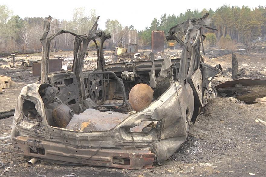 Для пострадавших от пожаров в Курганской области организована «горячая линия»