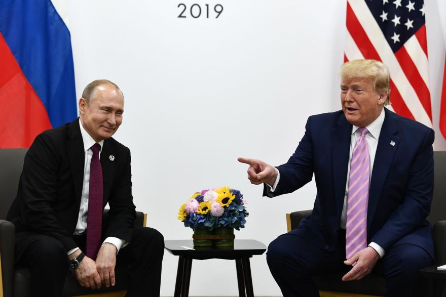 Владимир Путин и Дональд Трамп встретились на саммите «Большой двадцатки» 