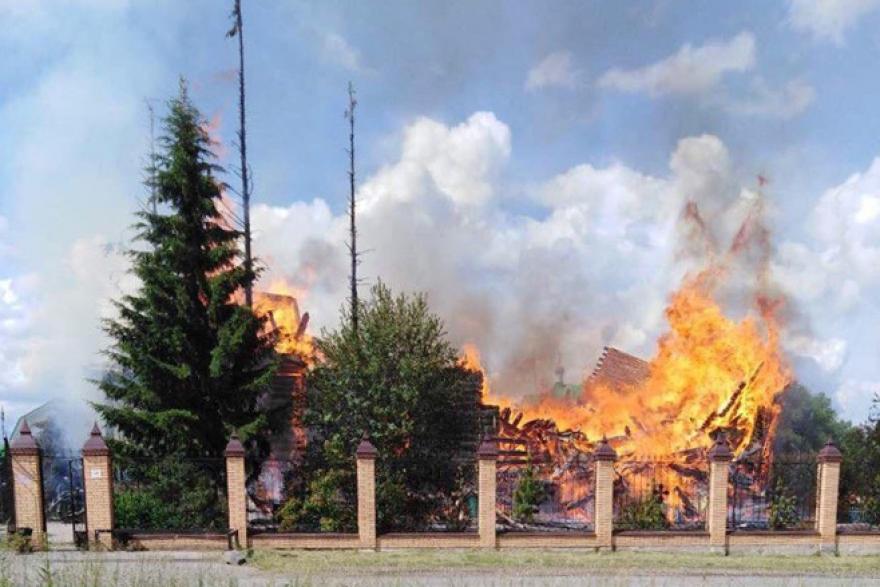 В МЧС рассказали подробности пожара в Чимеевском монастыре 