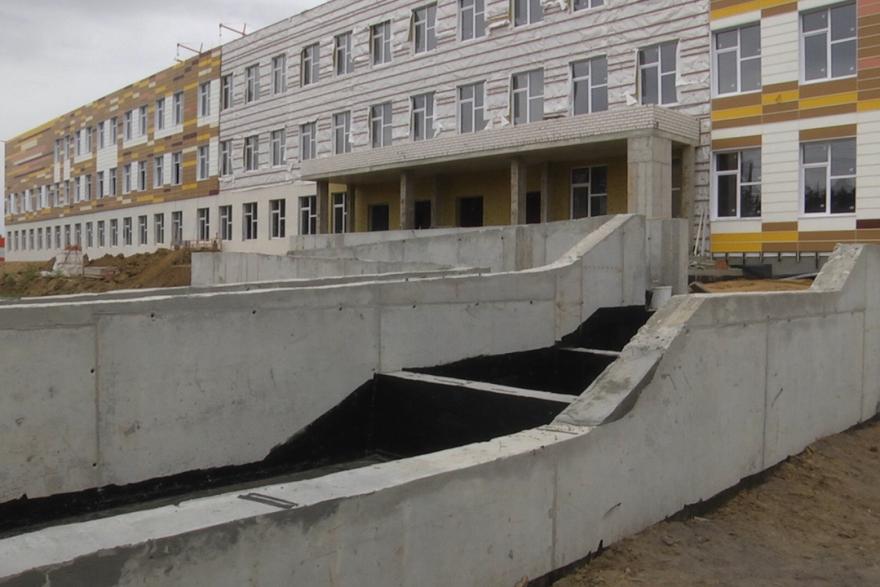 В крупном селе Курганской области строят новую школу за 775 миллионов рублей 