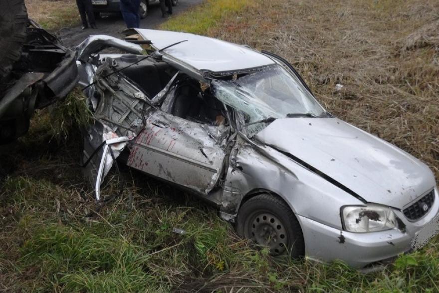 На трассе в Зауралье два человека погибли из-за пьяного водителя 