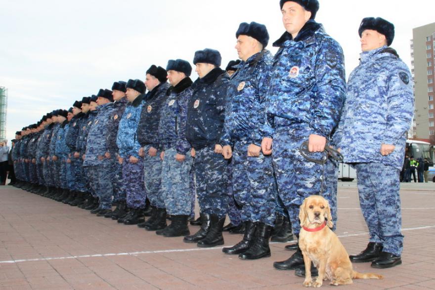 Курганские полицейские отправились на Северный Кавказ