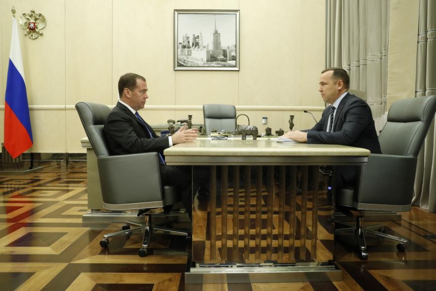 Вадим Шумков обсудил с Дмитрием Медведевым план ускоренного развития Зауралья