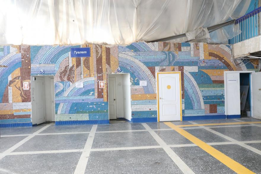 Из курганского аэропорта исчезнет крупная мозаика 