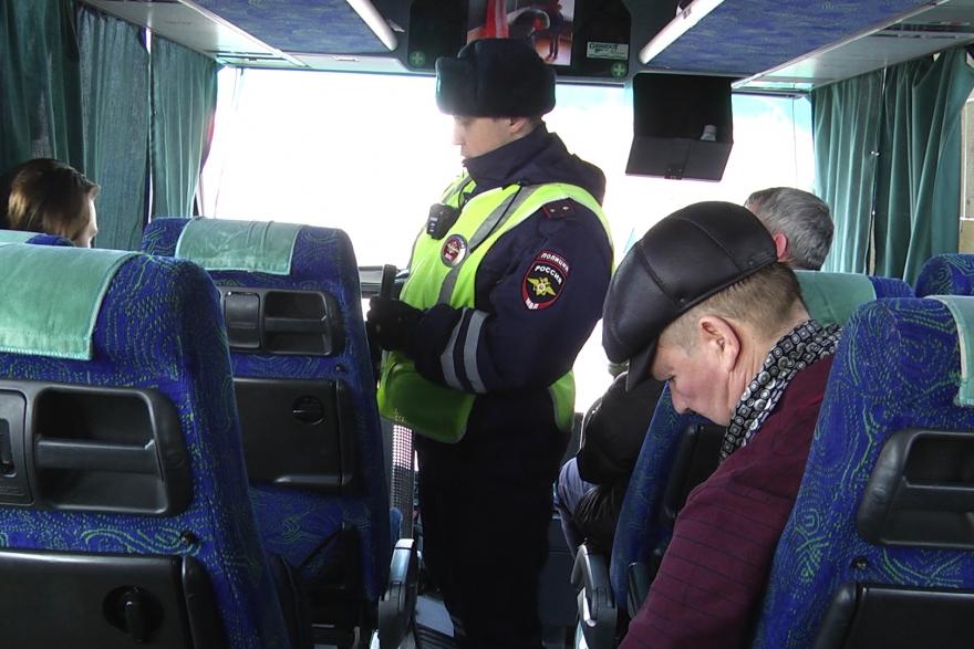 На водителей рейсовых автобусов составлено порядка 800 протоколов за нарушение перевозки пассажиров
