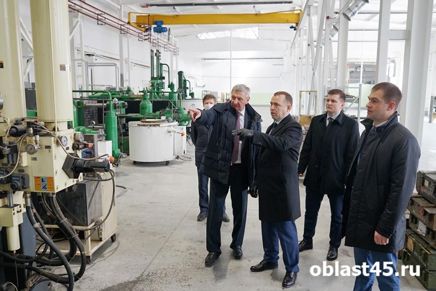 Губернатор Шумков оценил готовность «Курганприбора» к запуску новых производств 