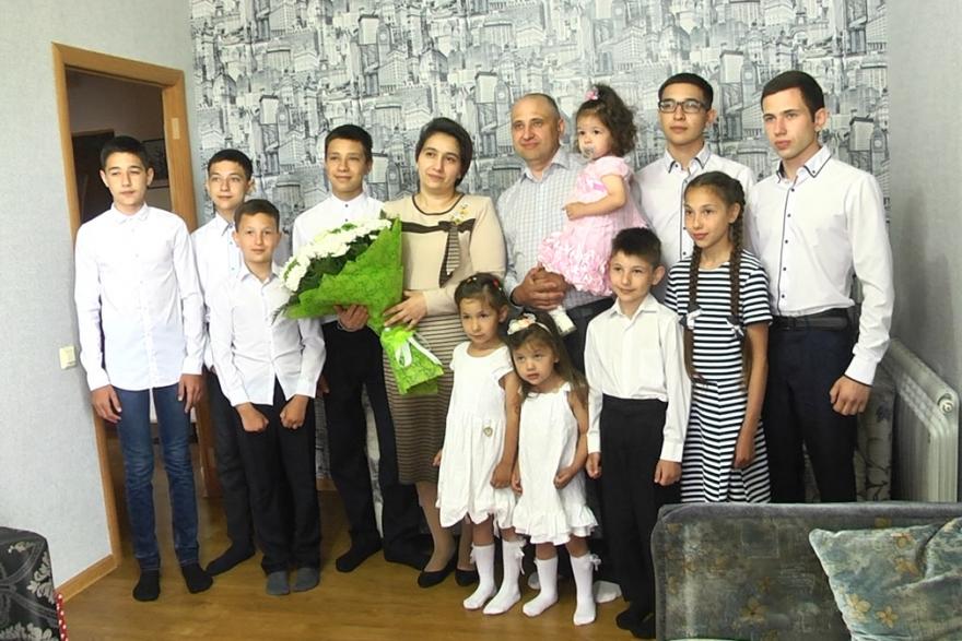 11 детей: в Кетовском районе живет уникальная семья