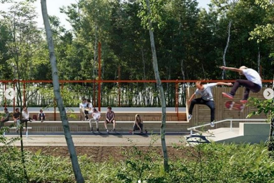 В крупном зауральском городе построят ландшафтно-спортивный парк 