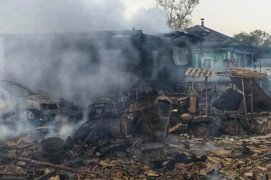 Курганские следователи проводят проверку по факту гибели людей при пожаре в частном доме