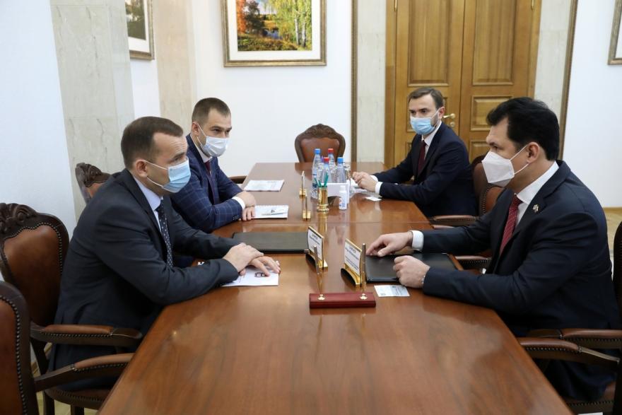 Губернатор Шумков провел рабочую встречу с почетным консулом республики Корея