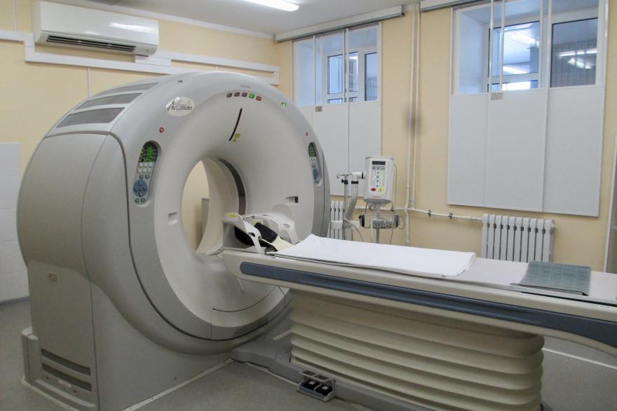 В Курганской больнице №2 монтируют новый аппарат КТ